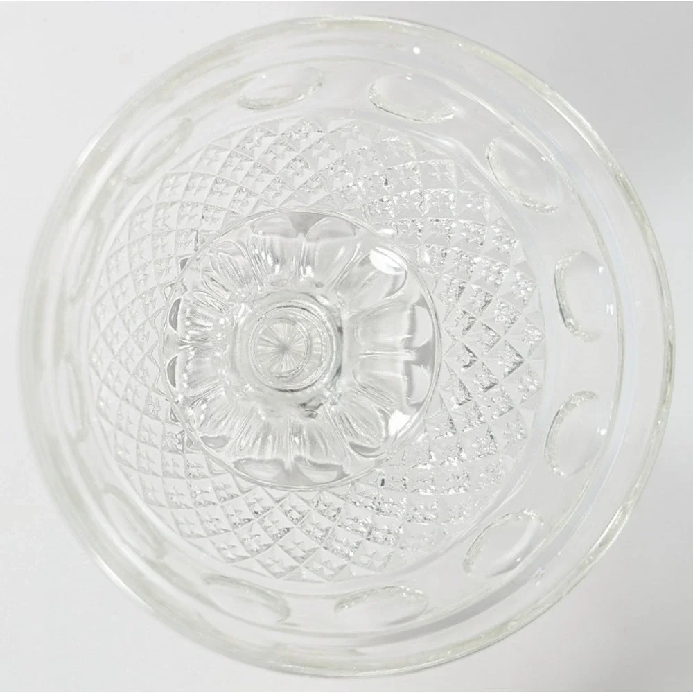 Imperial Glass Ohio Tradition Clear Champagne Sherbet Glass Set of 3